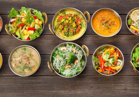 Assorted Vegetarian Dishes