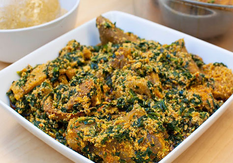Egusi With Bitter Leaves