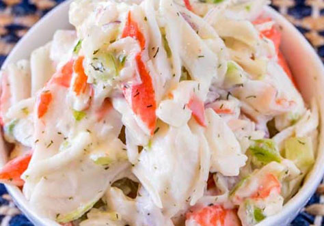Savoury Crab Salad